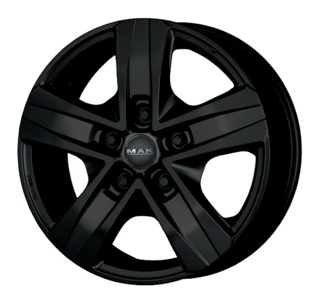 STONE 5 3 7,5 18 50 5x160 MAK 65,10 GLOSS BLACK